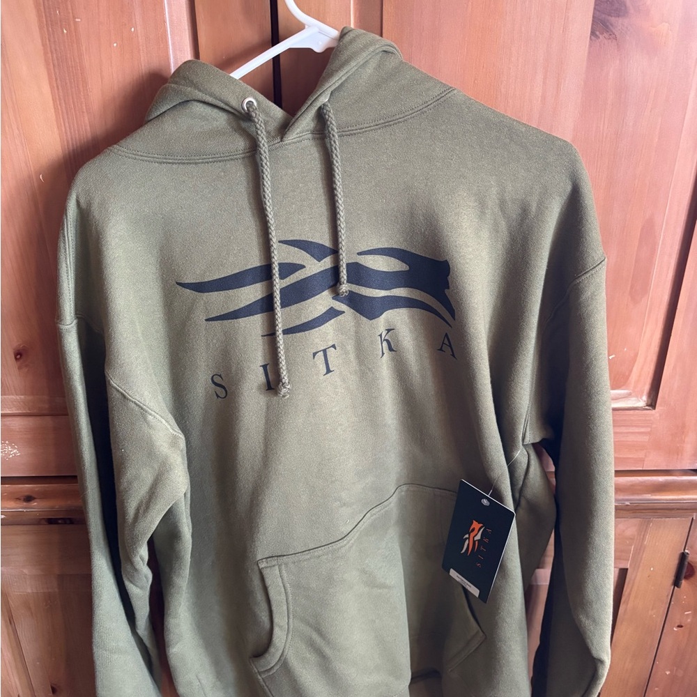 Sitka Olive Men's Hoodie New